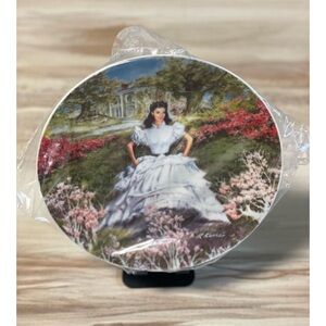 Vintage SCARLETT MGM Gone With the Wind 1978 Knowles Collector's Plate w/ COA